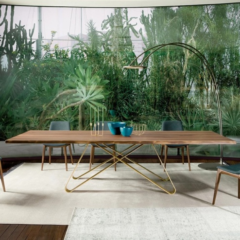 Tavolo Status Irregular Wood Tonin Casa